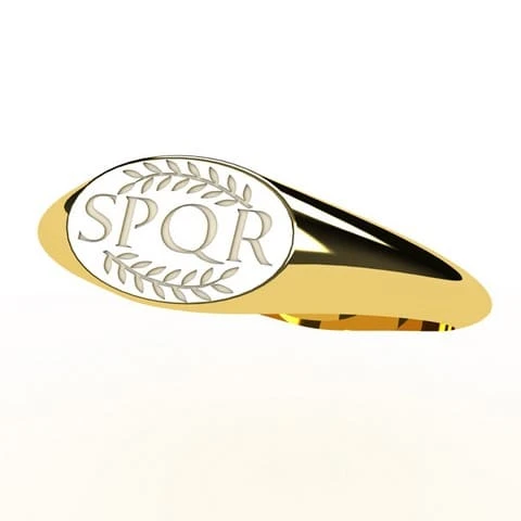 Bague Romaine SPQR 6 Bague Romaine SPQR – Image 4