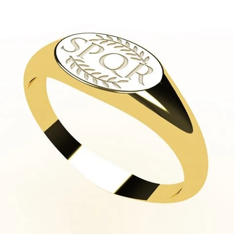 Bague Romaine SPQR 4 Bague Romaine SPQR – Image 2