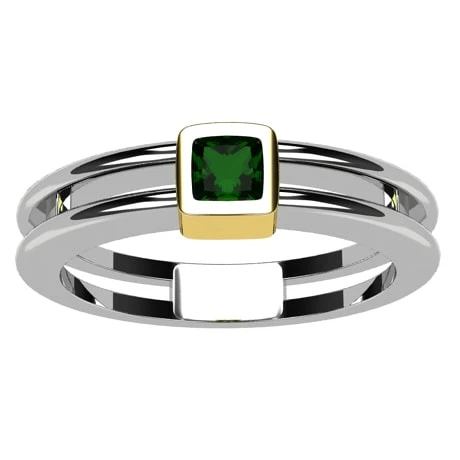 Chevalière Émeraude En Or 3 Chevalière Émeraude En Or