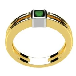 Chevalière Émeraude En Or 29 Chevalière Émeraude En Or -Vivalatina Boutiqe chevaliere emeraude princess 8