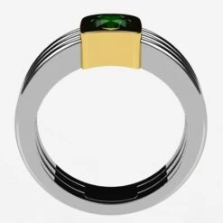 Chevalière Émeraude En Or 34 Chevalière Émeraude En Or -Vivalatina Boutiqe chevaliere emeraude ronde 3