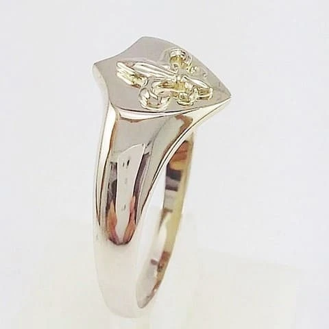 Chevalière Fleur De Lys 6 Chevalière Fleur De Lys – Image 4