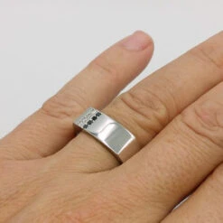 Bague Pour Homme Avec Diamants 23 Bague Pour Homme Avec Diamants -Vivalatina Boutiqe chevaliere homme diamant 4