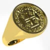 Bague Pièce De Monnaie En Or -Vivalatina Boutiqe chevaliere piece monnaie or portugal 4 Copy