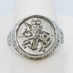 Chevalière Templier En Or 29 Chevalière Templier En Or -Vivalatina Boutiqe chevaliere templier or blanc 1