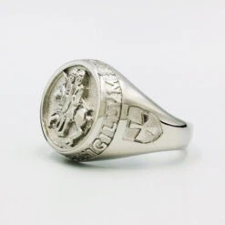 Chevalière Templier En Or 30 Chevalière Templier En Or -Vivalatina Boutiqe chevaliere templier or blanc 2