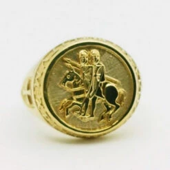 Chevalière Templier En Or 26 Chevalière Templier En Or -Vivalatina Boutiqe chevaliere templier or jaune 18k 1 Copy