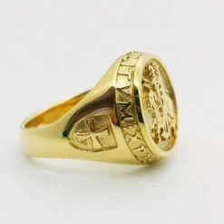 Chevalière Templier En Or 27 Chevalière Templier En Or -Vivalatina Boutiqe chevaliere templier or jaune 18k 2 Copy