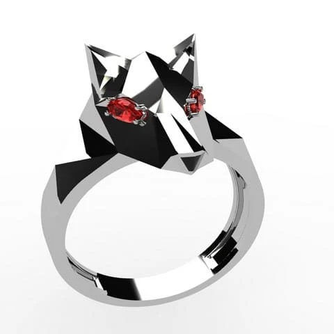 Chevalière Tête De Loup – Image 4