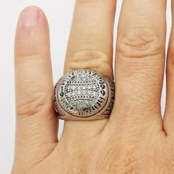 Chevalière Universitaire Sur-Mesure -Vivalatina Boutiqe chevaliere universitaire argent 6