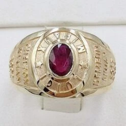 Chevalière Universitaire Sur-Mesure -Vivalatina Boutiqe chevaliere universitaire en or 2