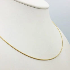 Collier Câble Or 10 Collier Câble Or -Vivalatina Boutiqe collier cable or 1mm 4