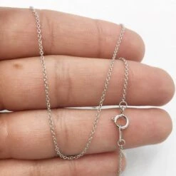 Collier Platine Pour Femme -Vivalatina Boutiqe collier chaine platine 950 femme 7