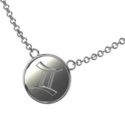 Collier Signe Astrologique En Or -Vivalatina Boutiqe collier signe astrologique gemeaux or 1