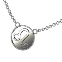 Collier Signe Astrologique En Or -Vivalatina Boutiqe collier signe astrologique lion or 1