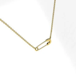 Collier Épingle à Nourrice -Vivalatina Boutiqe collierepingleanourriceorjaune18carats 2