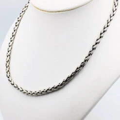 Collier Maille Palmier 12 Collier Maille Palmier -Vivalatina Boutiqe colliermaillepalmierargent 4
