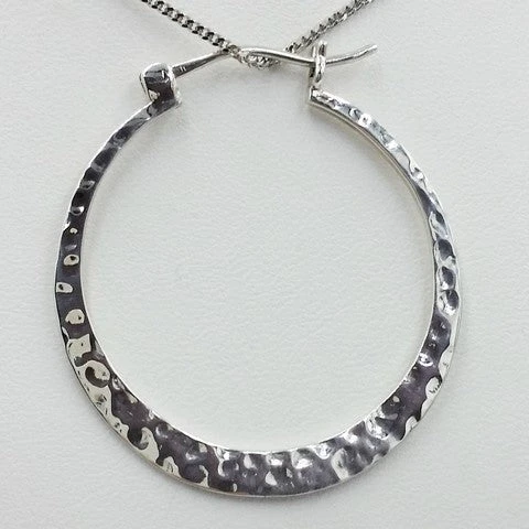 Créoles 30 Mm Or Martelé 5 Créoles 30 Mm Or Martelé – Image 3