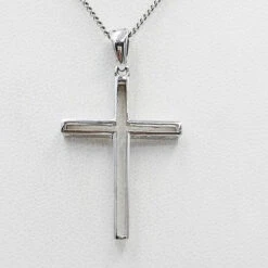 Croix De Baptême En Or -Vivalatina Boutiqe croix bapteme or blanc 5