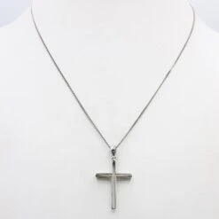 Croix De Baptême En Or -Vivalatina Boutiqe croix bapteme or blanc 8