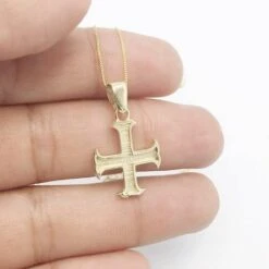 Croix Cathare 25 Croix Cathare -Vivalatina Boutiqe croix cathare or jaune 8