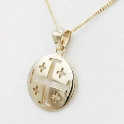 Croix De Jérusalem En Or 11 Croix De Jérusalem En Or -Vivalatina Boutiqe croix jerusalem or jaune 1