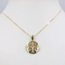 Croix De Jérusalem En Or 17 Croix De Jérusalem En Or -Vivalatina Boutiqe croix jerusalem or jaune 4