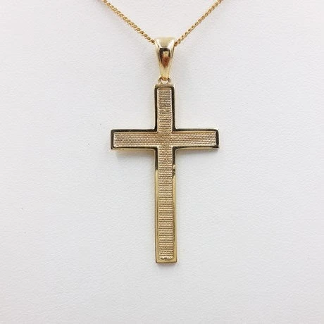 Croix En Or 18 Carats Pour Homme 4 Croix En Or 18 Carats Pour Homme – Image 2