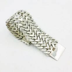 Gros Bracelet Argent Pour Femme -Vivalatina Boutiqe grosbraceletargent 7 Copy