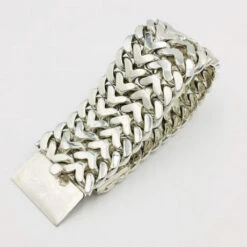 Gros Bracelet Argent Pour Femme -Vivalatina Boutiqe grosbraceletargent 8 Copy