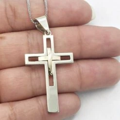 Grosse Croix En Or -Vivalatina Boutiqe grosse croix or homme 5