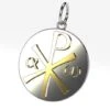 Médaille Religieuse Du Chrisme -Vivalatina Boutiqe medaille chrisme argent 1