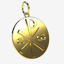 Médaille Religieuse Du Chrisme -Vivalatina Boutiqe medaille chrisme or 4