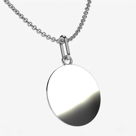 Médaille En Or 18 Carats à Graver 6 Médaille En Or 18 Carats à Graver – Image 4