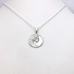 Médaille Romaine Antique -Vivalatina Boutiqe medailleromaineorblanc18carats24