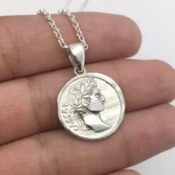 Médaille Romaine Antique -Vivalatina Boutiqe medailleromaineorblanc18carats26