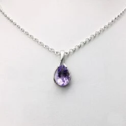 Pendentif Améthyste Or 18 Carats 9 Pendentif Améthyste Or 18 Carats -Vivalatina Boutiqe pendentif amethyste 3