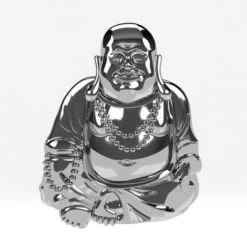 Pendentif Bouddha En Or -Vivalatina Boutiqe pendentif bouddha or blanc 18 carats Copy