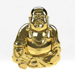 Pendentif Bouddha En Or