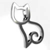 Pendentif Chat En Or 1 Pendentif Chat En Or -Vivalatina Boutiqe pendentif chat or blanc 18 carats 3 Copy