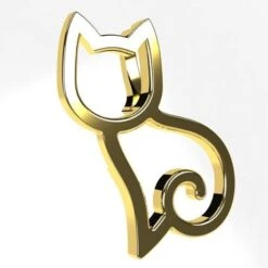 Pendentif Chat En Or 17 Pendentif Chat En Or -Vivalatina Boutiqe pendentif chat or jaune 18 carats 3
