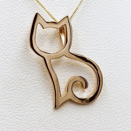 Pendentif Chat En Or 12 Pendentif Chat En Or – Image 10