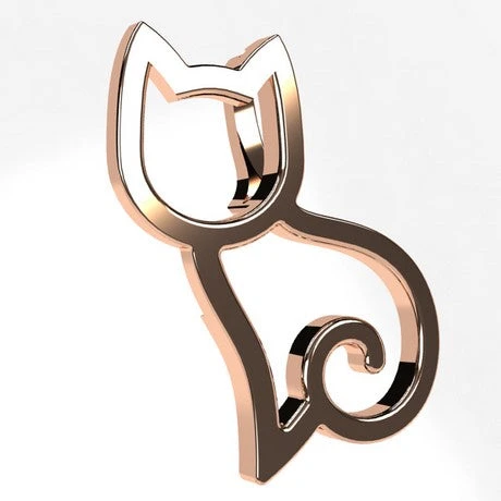 Pendentif Chat En Or 5 Pendentif Chat En Or – Image 3