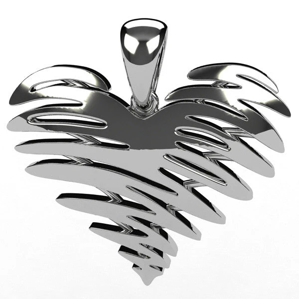Pendentif Coeur En Or 18 Carats 8 Pendentif Coeur En Or 18 Carats – Image 6