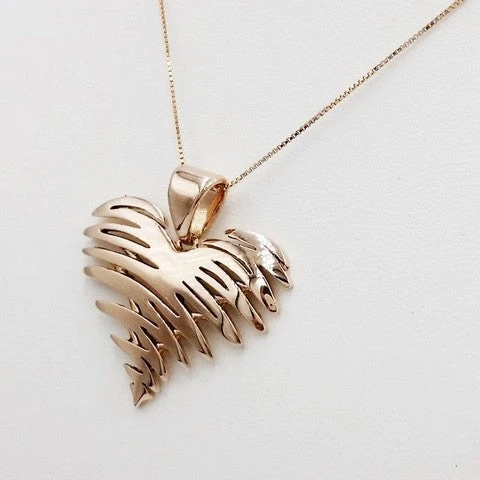 Pendentif Coeur En Or 18 Carats 17 Pendentif Coeur En Or 18 Carats – Image 15