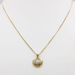 Pendentif Coquillage En Or 13 Pendentif Coquillage En Or -Vivalatina Boutiqe pendentif coquillage or 1
