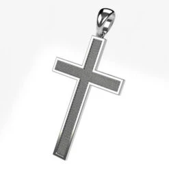 Croix En Or 18 Carats Pour Homme 15 Croix En Or 18 Carats Pour Homme -Vivalatina Boutiqe pendentif croix homme or blanc 18 carats 3 Copy