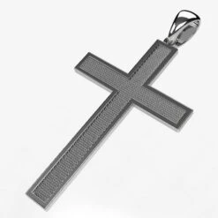 Croix En Or 18 Carats Pour Homme 17 Croix En Or 18 Carats Pour Homme -Vivalatina Boutiqe pendentif croix homme or blanc 18 carats 5 Copy