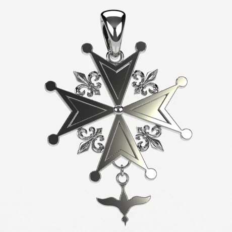 Croix Huguenote En Or 3 Croix Huguenote En Or