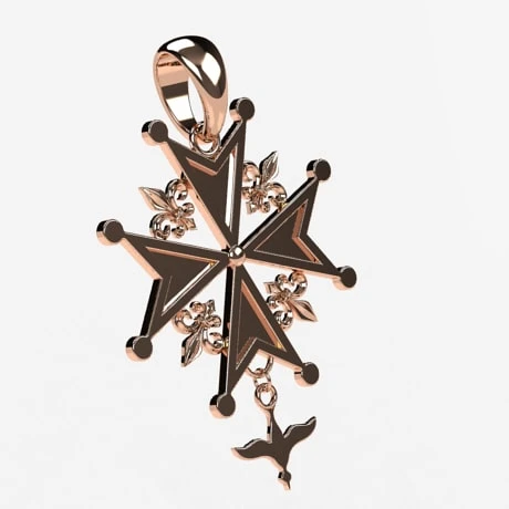 Croix Huguenote En Or 19 Croix Huguenote En Or – Image 17